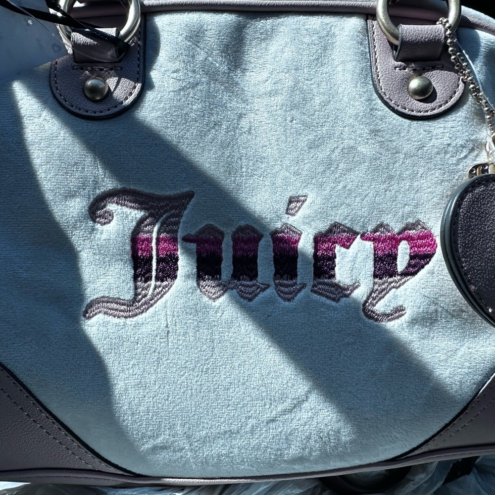 Juicy Couture Satchel Crossbody Bag & Wallet Bundle - Picture 2 of 5